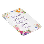 Jehovah ist der beste Freund | JW Magnet (Rechte Seite)