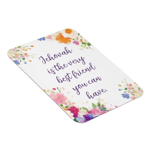 Jehovah ist der beste Freund | JW Magnet (Rechte Seite)