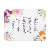 Jehovah ist der beste Freund | JW Magnet (Horizontal)