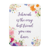 Jehovah ist der beste Freund | JW Magnet (Vertikal)