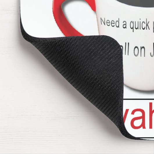 Jehovah Java Mousepad (Ecke)