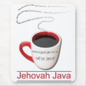 Jehovah Java Mousepad (Vorne)