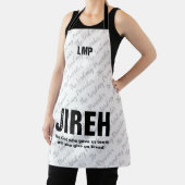 Jehovah Jireh Custom Christlich Schürze (InSitu)