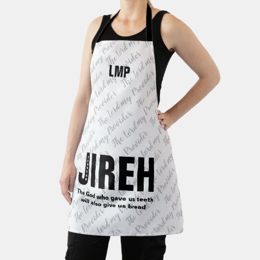 Jehovah Jireh Custom Christlich Schürze (InSitu)