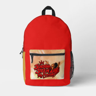 Jehovah Jireh, Mein Versorger Bedruckter Rucksack