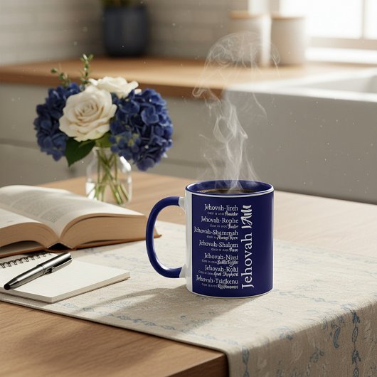 Jehovah names tasse