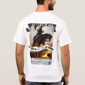 Jehovah Nisi: Gott ist mein Banner - Modernes Chri T-Shirt (Rückseite)