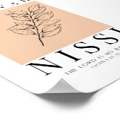Jehovah Nissi Printable Poster (Ecke)