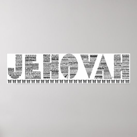 JEHOVAH POSTER (Vorne)