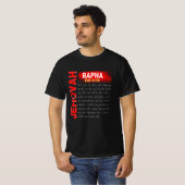 Jehovah Rapha - Gott, mein Heiler T-Shirt (Vorne ganz)