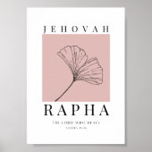 Jehovah Rapha Printable Poster (Vorne)