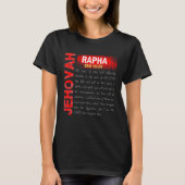 Jehovah Rapha T-Shirt (Vorderseite)