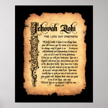 Jehovah Rohi, Lord unser Schäferhund: Namen Gottes