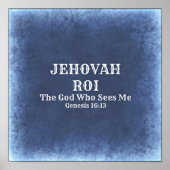Jehovah Roi Poster (Vorne)