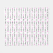 Jehovah’s Sheep are Precious Fleecedecke (Vorderseite (Horizontal))