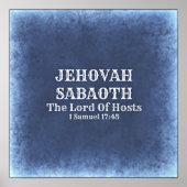 Jehovah Sabaoth Poster (Vorne)