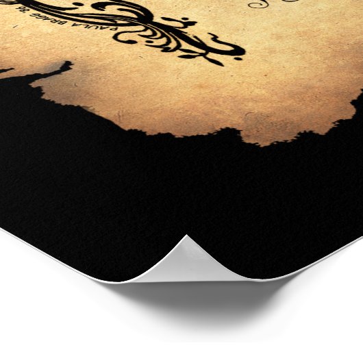 Jehovah Shalom, Lord our Peace: Namen Gottes Poster (Ecke)