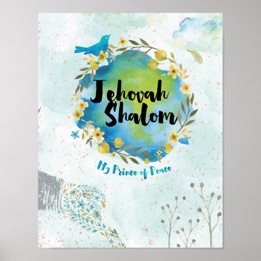 Jehovah Shalom - Prince of Peace Poster (Vorne)