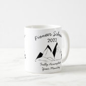 Jehovah Witness Pioneer School 2022 Kaffeetasse (VorderseiteRechts)