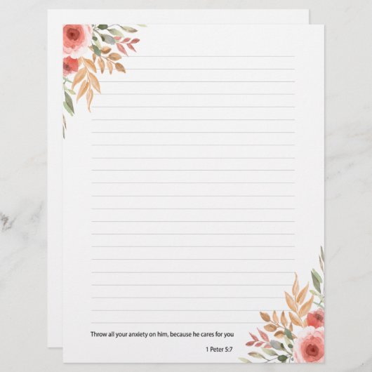 Jehovah Zeuge JW Schreiben Letterhead Briefbogen (Vorne/Hinten)