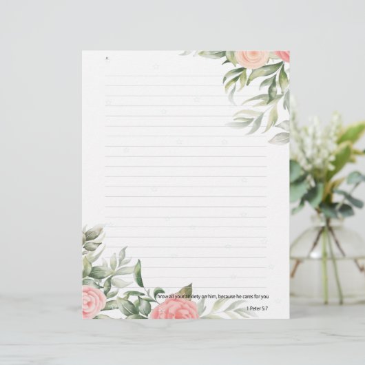 Jehovah Zeuge JW Writing  Briefbogen (Stehend Vorderseite)