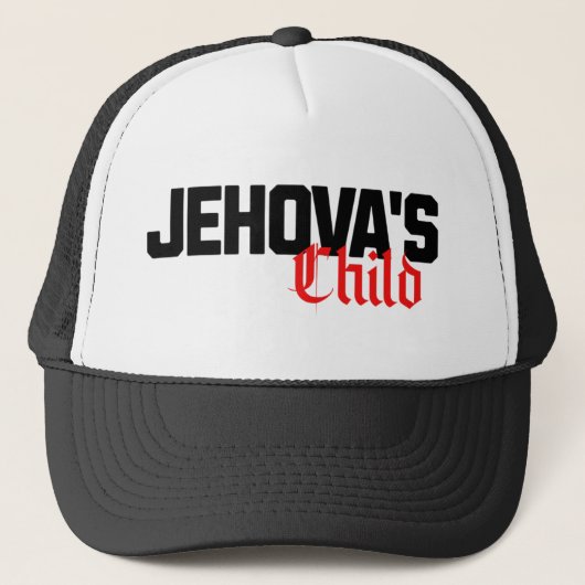 Jehovahs Child Cap Truckerkappe (Vorderseite)