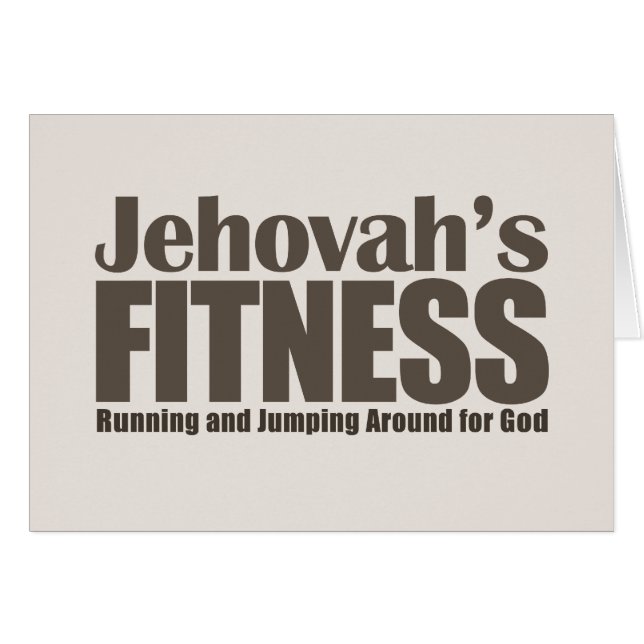 Jehovahs Fitness (Vorderseite (Horizontal))