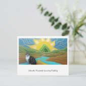 Jehovahs Mountain mit Pudding Postcard Postkarte (Stehend Vorderseite)