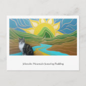 Jehovahs Mountain mit Pudding Postcard Postkarte (Vorderseite)