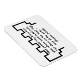 Jehovahs Witness Watchtower Psalms 83:18 Magnet (Rechte Seite)