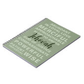 Jehovas Qualitäten | JW Notizblock (Linke Seite)