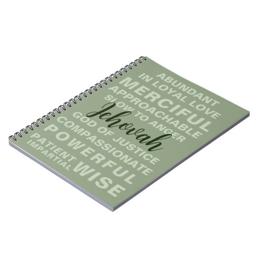 Jehovas Qualitäten | JW Notizblock (Linke Seite)