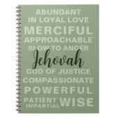 Jehovas Qualitäten | JW Notizblock (Vorderseite)