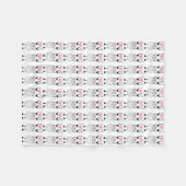 Jehovas Schafe/Liebe Fleecedecke (Vorderseite (Horizontal))