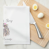 "Jehovas Schafe sind Wertvoll" Küchentuch (Viertel Falte)