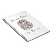 "Jehovas Schafe sind Wertvoll" Notebook Notizblock (Rechte Seite)