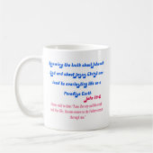 Jehovas Zeuge John14-6 Kaffeetasse (Links)