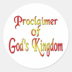 Jehovas Zeuge Runder Aufkleber