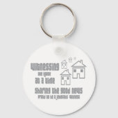 Jehovas Zeuge Schlüsselanhänger (Vorderseite)