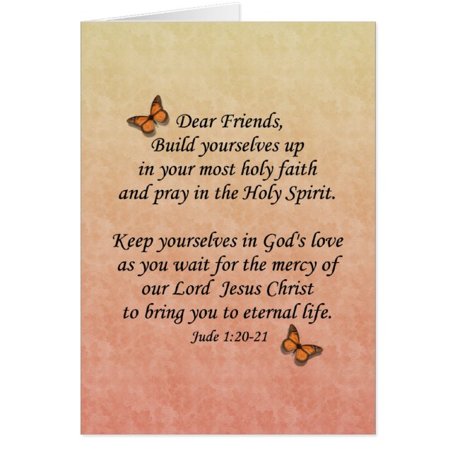 Jehuda-1:20 - 21 ~ heiliger Glaube (Vorne)