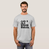 Jehuda JB Willem Malcolm T-Shirt (Vorne ganz)