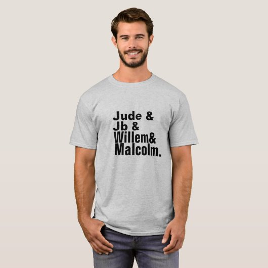 Jehuda JB Willem Malcolm T-Shirt (Vorne ganz)