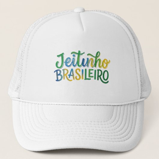 Jeitinho Brasileiro Truckerkappe (Vorderseite)
