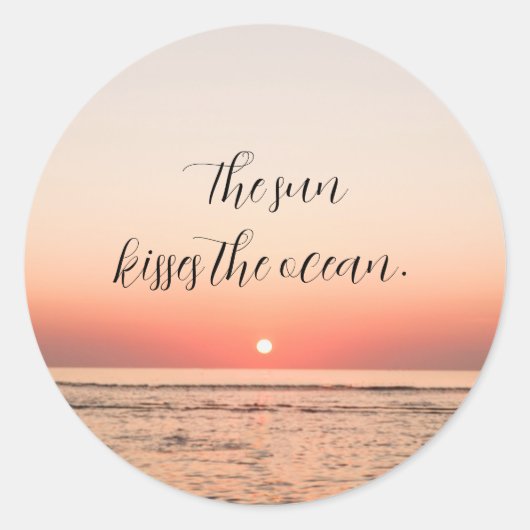 Jeju 02 | Aufkleber Klassischer Rundaufkleber (Vorderseite)