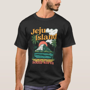 Jeju-Insel Südkorea Reisendes Souvenir Koreanisch T-Shirt