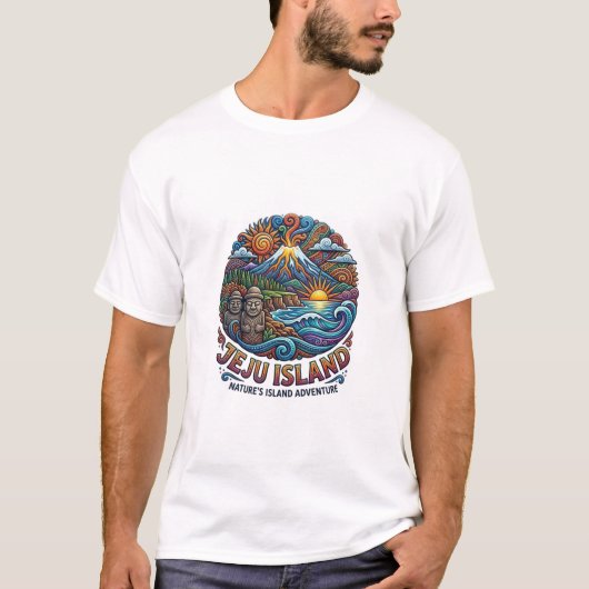 JEJU-INSEL T-Shirt (Vorderseite)