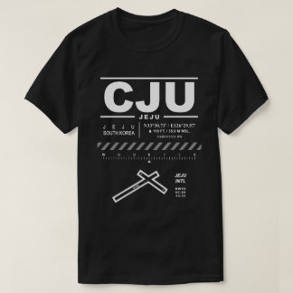 Jeju International Airport CJU T-Shirt