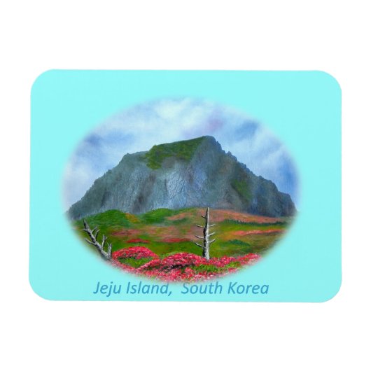 Jeju Island Korea (제 주 도) Magnet (Horizontal)