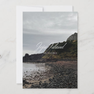 Jeju - Jeju Island - Südkorea Insel - 제 주 도 - 제 Feiertagskarte