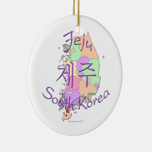 Jeju Südkorea Keramikornament (Rechts)